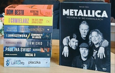 Książki zakupione do Biblioteki Publicznej w Kobylnicy