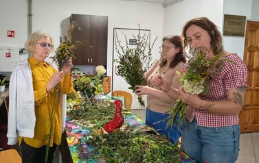 Ania Tates przeprowadziła warsztaty w trakcie inauguracyjnego cyklu Spotkania ludzi z pasją w Kwakowie