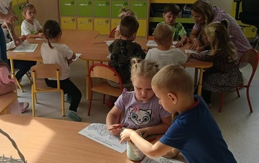 Przygody Fenka Skarby jesieni Filia w Kwakowie w Oddziale Przedszkolnym