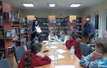 Pierwsze spotkanie bibliotecznej ekipy - Sycewice 1
