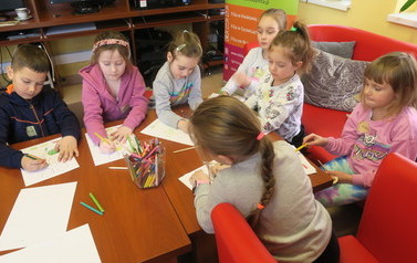 Spotkanie Bibliotecznego Klubu Maluszka marzec 2022 4