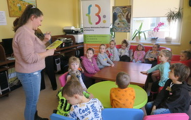 Spotkanie Bibliotecznego Klubu Maluszka marzec 2022 7