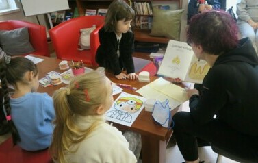 Spotkanie z dentystką w raamch cyklu -Kreatywna sobota w Kobylnicy  2