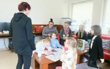 Spotkanie z dentystką w raamch cyklu -Kreatywna sobota w Kobylnicy  10