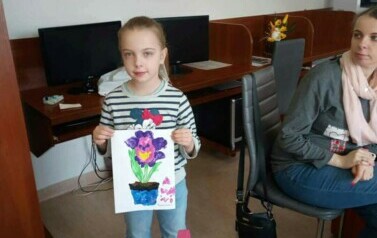 Biblioteczny Klub Maluszka w Kobylnicy i ćwiczenia motoryki małej 4