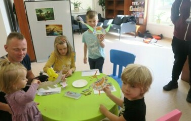 Wrześniowa Kreatywna sobota w GBP w Kobylnicy  1