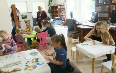 Wrześniowa Kreatywna sobota w GBP w Kobylnicy  3