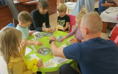Wrześniowa Kreatywna sobota w GBP w Kobylnicy  6