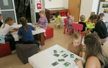 Wrześniowa Kreatywna sobota w GBP w Kobylnicy  11