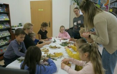 Kreatywna sobota w jesiennej odsłonie w Kobylnicy  5