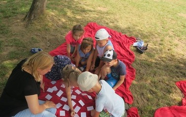 Zajęcia pod chmurką w Kobylnicy 3