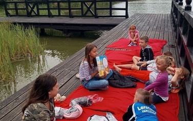 Zajęcia wakacyjne w Sycewicach i Wrzącej 17