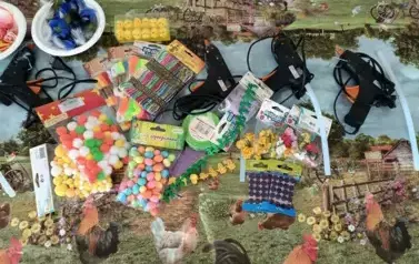 Świąteczne warsztaty rękodzielnicze - Filia w Kwakowie 12