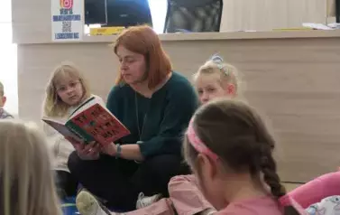 Biblioterapia dla smyka - BP w Kobylnicy 25.04 9