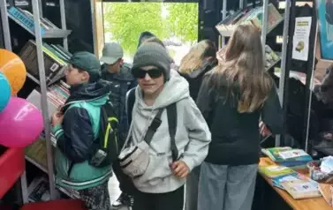 Wizyta Bibliobusu w Ustce 2
