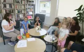 Warsztaty fryzjerskie w BP w Kobylnicy na podstawie książki J. Muhlego