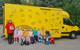 Dzień Kropki 2025 dla dzieci z oddział&oacute;w przedszkolnych w Słonecznikowym Przedszkolu w Kobylnicy