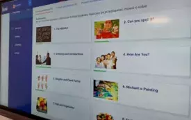 Sobotnie zajęcia z języka angielskiego w Pracowni Wielojęzyczności w Filii w Sycewicach