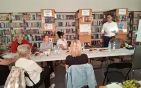 Projekt Koło się toczy Kobiety kręcą wieś pierwsze spotkanie warsztaty autoprezentacji w Sycewicach2