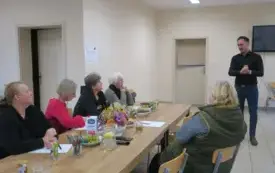 Projekt Koło się toczy Kobiety kręcą wieś pierwsze spotkanie warsztaty autoprezentacji w Łosinie3