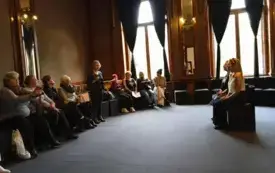 Warsztaty wystąpienia w praktyce - Finał projektu Koło się toczy Kobiety kręcą wieś Pałac w Damnicy