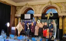 Warsztaty wystąpienia w praktyce - Finał projektu Koło się toczy Kobiety kręcą wieś Pałac w Damnicy