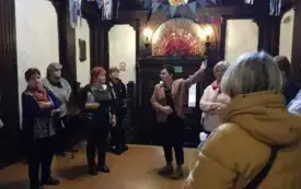 Warsztaty wystąpienia w praktyce - Finał projektu Koło się toczy Kobiety kręcą wieś Pałac w Damnicy