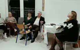 Spotkanie autorskie z K.Piersą - Gustlof, Riese w Filii w Kwakowie