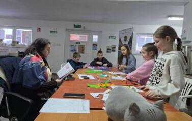KPB świętuje Dzień Kota w świetlicy wiejskiej i bibliotece w Kwakowie  (1)