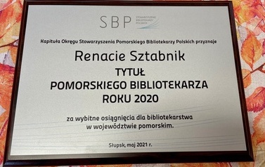 Pomorski Bibliotekarz Roku 2021 68