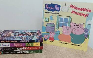 Nowości wydawnicze zakupione do Filii w Kwakowie