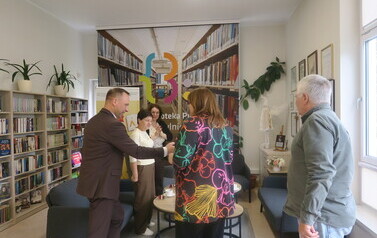 Projekt Bibliorasmus GBP w Zarszynie w BP w Kobylnicy