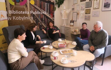 Projekt Bibliorasmus GBP w Zarszynie w BP w Kobylnicy