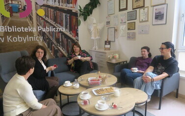 Projekt Bibliorasmus GBP w Zarszynie w BP w Kobylnicy