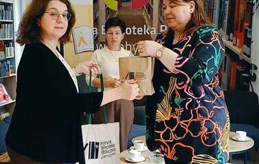 Projekt Bibliorasmus GBP w Zarszynie w BP w Kobylnicy