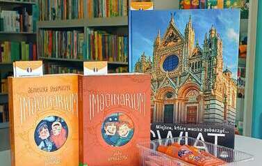 Klub Przyjaci&oacute;ł Biblioteki - Filia w Kwakowie w świetlicy w Kwakowie Francja wyobrażona na podst. pow. A. Stelmaszyk "Imaginarium"