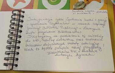 Ania Tates przeprowadziła warsztaty w trakcie inauguracyjnego cyklu Spotkania ludzi z pasją w Kwakowie