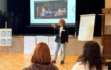 Szkolenia kadry zarządzającej i pracownik&oacute;w bibliotek BP w Kobylnicy i Biblioteki-GCK w Trzebielinie w ramach projektu Bibliorasmus 2.0