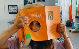 Klub Przyjaci&oacute;ł Biblioteki - Filia w Kwakowie w świetlicy w Kwakowie Francja wyobrażona na podst. pow. A. Stelmaszyk "Imaginarium"