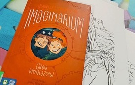Klub Przyjaci&oacute;ł Biblioteki - Filia w Kwakowie w świetlicy w Kwakowie Francja wyobrażona na podst. pow. A. Stelmaszyk "Imaginarium"