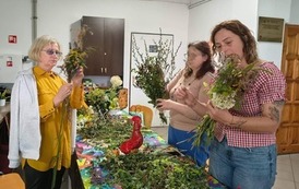 Ania Tates przeprowadziła warsztaty w trakcie inauguracyjnego cyklu Spotkania ludzi z pasją w Kwakowie