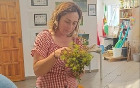 Ania Tates przeprowadziła warsztaty w trakcie inauguracyjnego cyklu Spotkania ludzi z pasją w Kwakowie