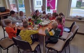 Wielkanocne spotkanie DKK dla dzieci we Wrzącej 11.04.2022r.  6