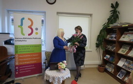 Spotkanie autorskie z Teresą A. Ławecką w GBP w Kobylnicy  1