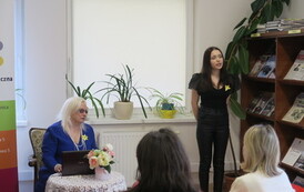 Spotkanie autorskie z Teresą A. Ławecką w GBP w Kobylnicy  2