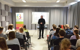 Spotkanie autorskie z Jarosławem Juchniewiczem w ramach XXiX Pomorskiej Wiony Literackiej  2