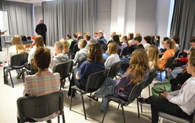 Spotkanie autorskie z Jarosławem Juchniewiczem w ramach XXiX Pomorskiej Wiony Literackiej  12