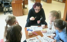 Spotkanie z dentystką w raamch cyklu -Kreatywna sobota w Kobylnicy  5