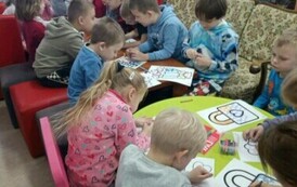 Walentynkowe spotkanie DKK dla dzieci  w GBP w Kobylnicy  2