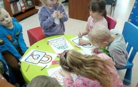 Walentynkowe spotkanie DKK dla dzieci  w GBP w Kobylnicy  4